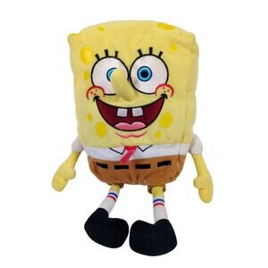 TY Beanie Buddies SpongeBob SquarePants 2005 Plush 12” Stuffed Toy Collectible
